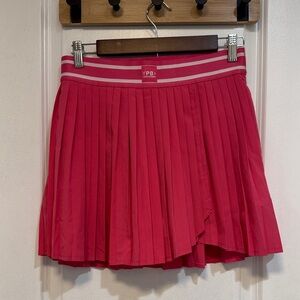 Abercrombie Kids Red Pleated Tennis Skirt NWT